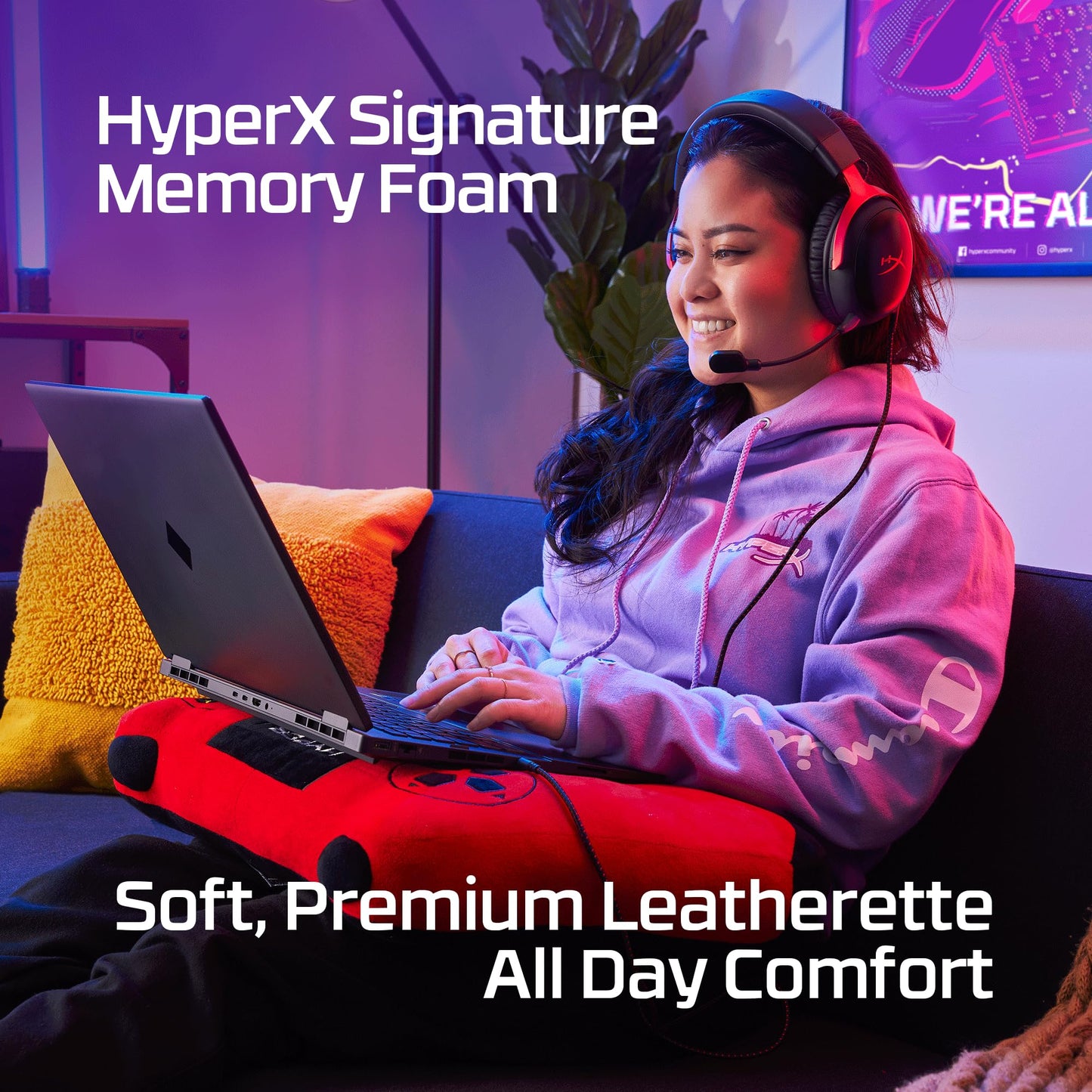 HyperX Cloud III – Casque gaming filaire, PC, PS5, Xbox Series X|S, transducteurs inclinés de 53 mm, DTS Spatial Audio, mousse à mémoire de forme, cadre durable, micro ultra-clair de 10 mm, USB-C, USB-A, 3,5 mm – Noir/Rouge
