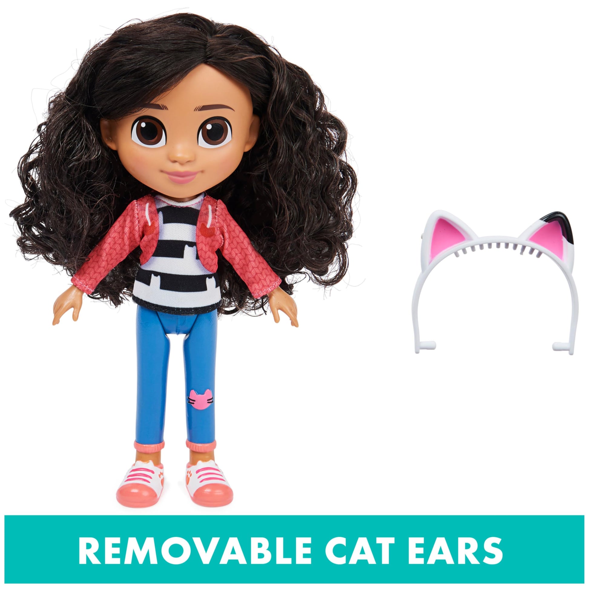 Gabby’s Dollhouse, 8-inch Gabby Girl Doll, Kids Toys for Ages 3 and up DREAMWORKS GABBY'S DOLLHOUSE