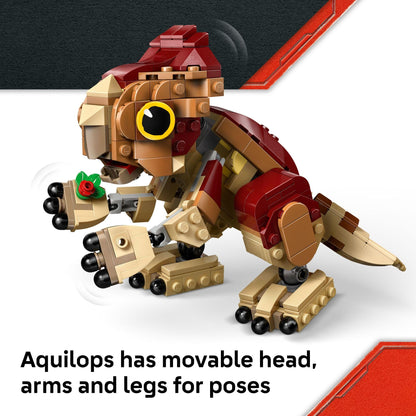 LEGO Jurassic World Baby Dinosaur Dolores: Aquilops Kids Toy - Educational and Learning Toy for Girls & Boys, Ages 7+ - Pretend Play Gift Idea for Birthdays - 76970 LEGO