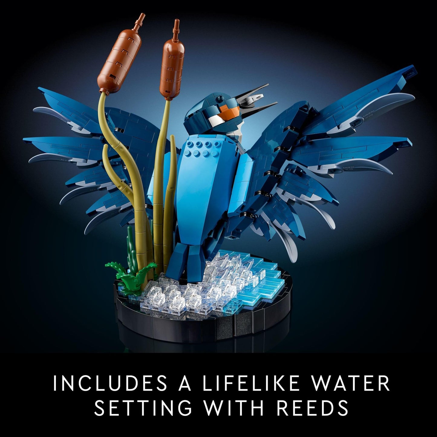 LEGO Icons Kingfisher Model Building Kit - Detailed 3D Puzzle for Adults, 18+ - Collectible, Relaxing DIY Craft for Bird Lovers - Gift for Mother's Day - 10331 LEGO