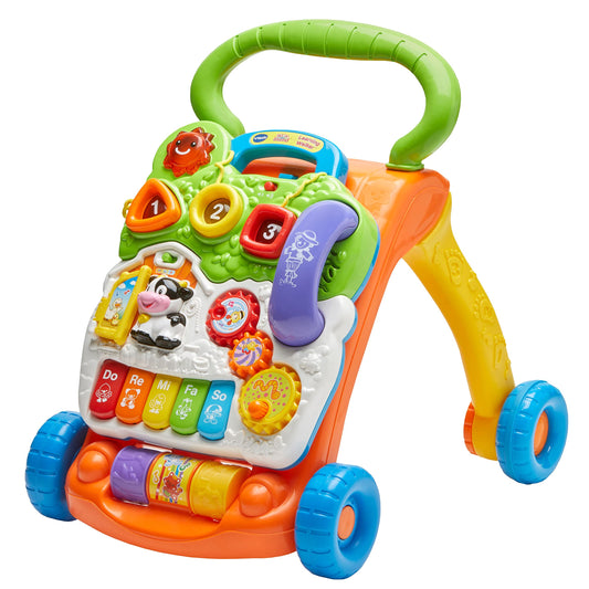 VTech Trottinette d'apprentissage assise à debout (emballage sans frustration - version anglaise), orange 🍁 All In One Marketplace Canada