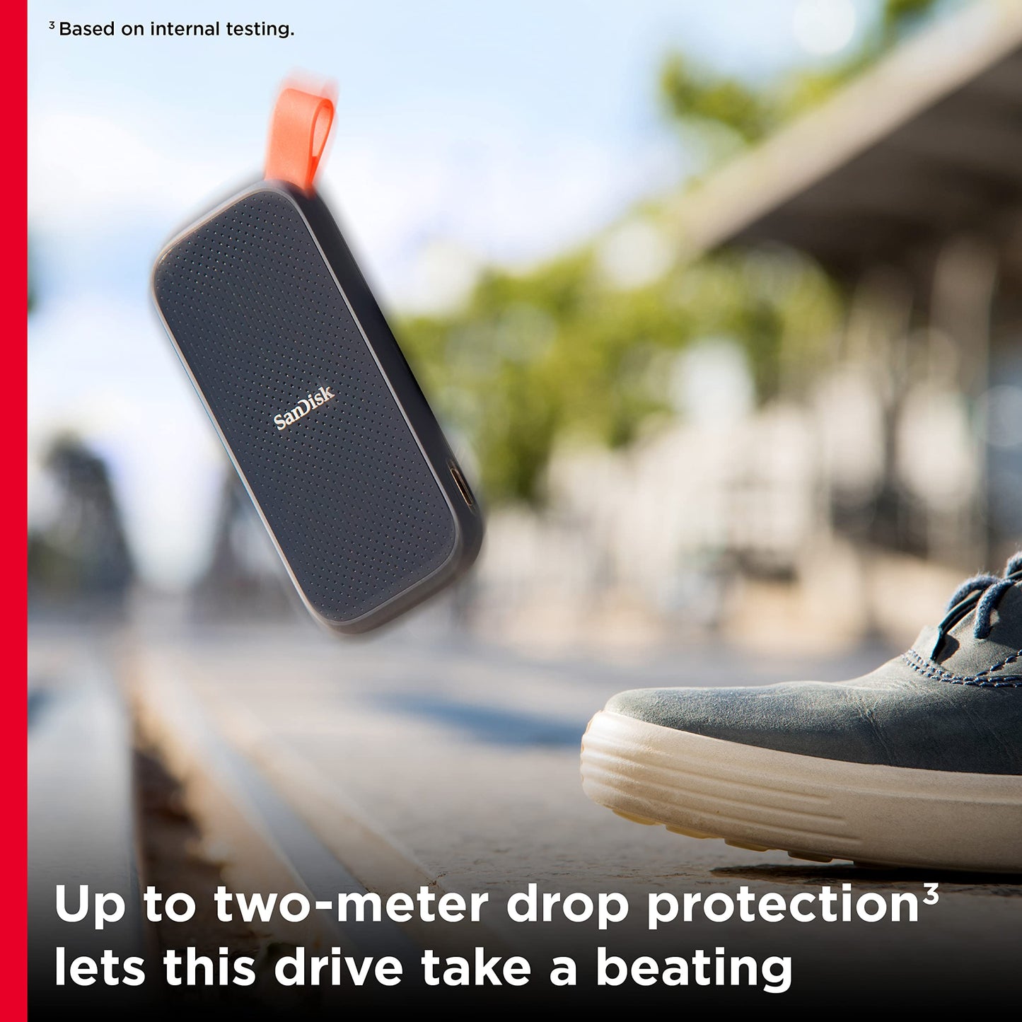SanDisk 2TB Portable SSD - Up to 800MB/s, USB-C, USB 3.2 Gen 2, Updated Firmware - External Solid State Drive - SDSSDE30-2T00-G26 🍁 All In One Marketplace Canada
