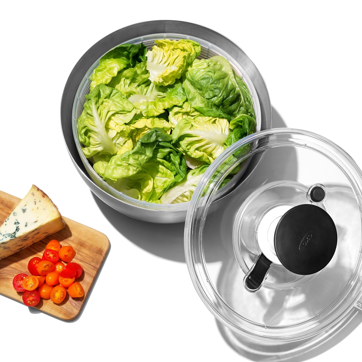 OXO Good Grips Good Grips Steel Salad Spinner 🍁 All In One Marketplace Canada OXO