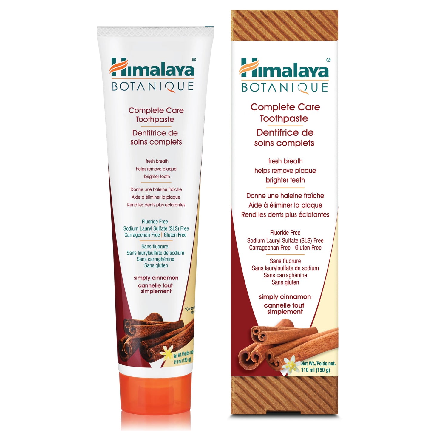 Himalaya Botanique Complete Care Toothpaste, Cinnamon, 150 g (5.29 oz) 🍁 All In One Marketplace Canada
