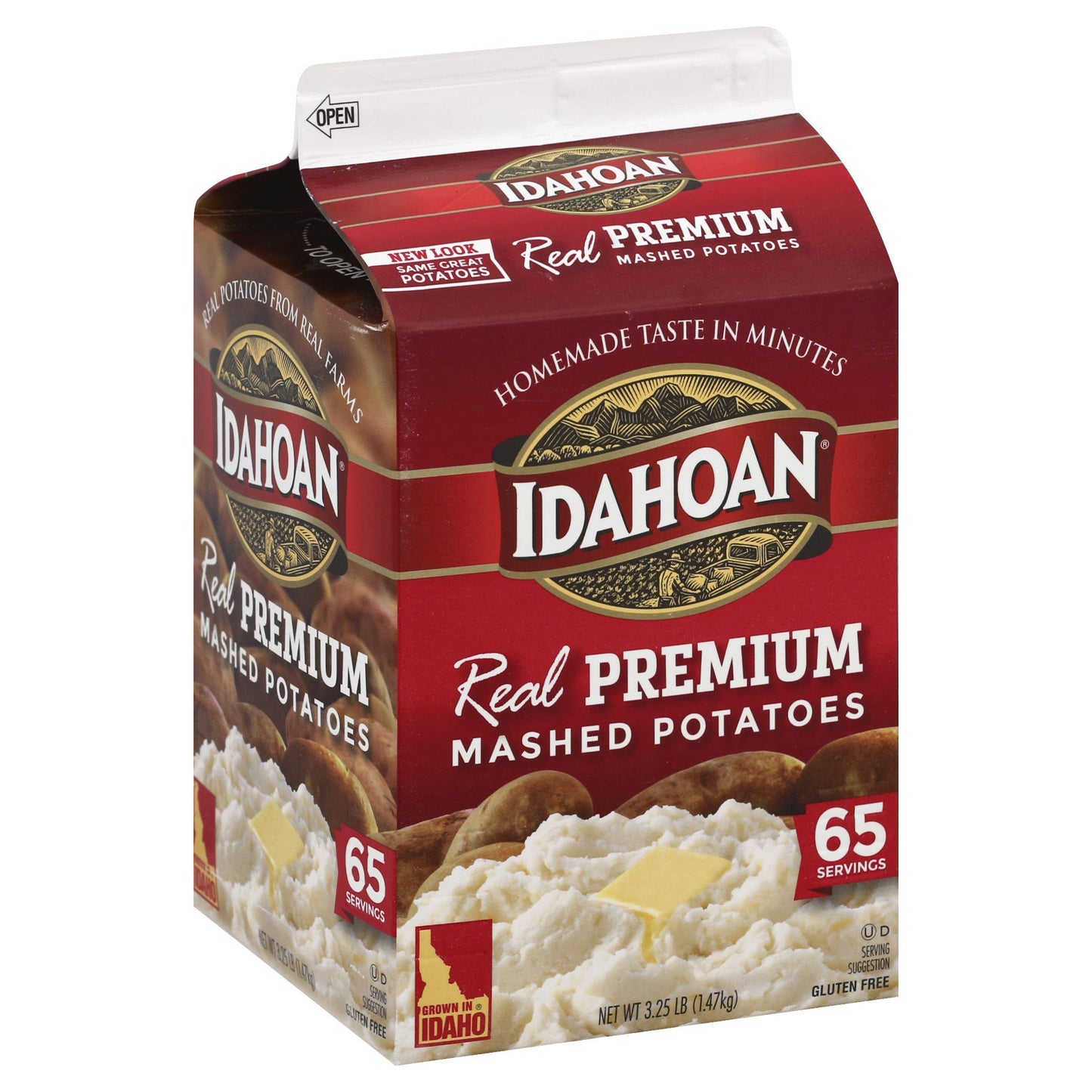 Idahoan Real Premium Mashed Potatoes, 3.25 lbs