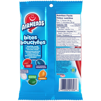 Airheads Bites, Original Fruit Candy, 200g Bag - Available at All In One Marketplace Canada