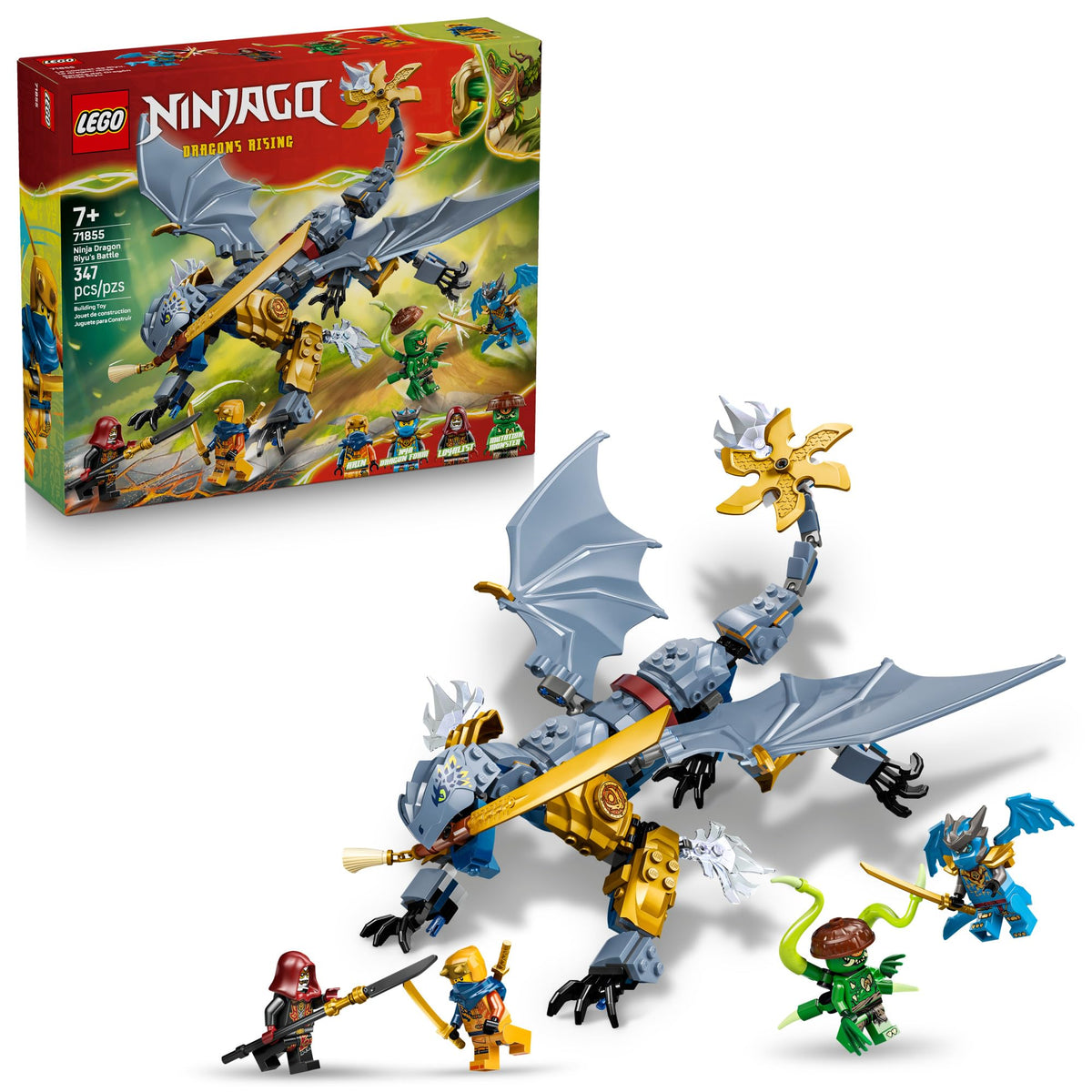 LEGO NINJAGO Ninja Dragon Riyu’s Battle 71855