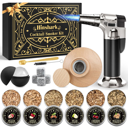 Christmas Stocking Stuffers Gifts for Men, Whisky Smoker Kit, No Butane 🍁 All In One Marketplace Canada