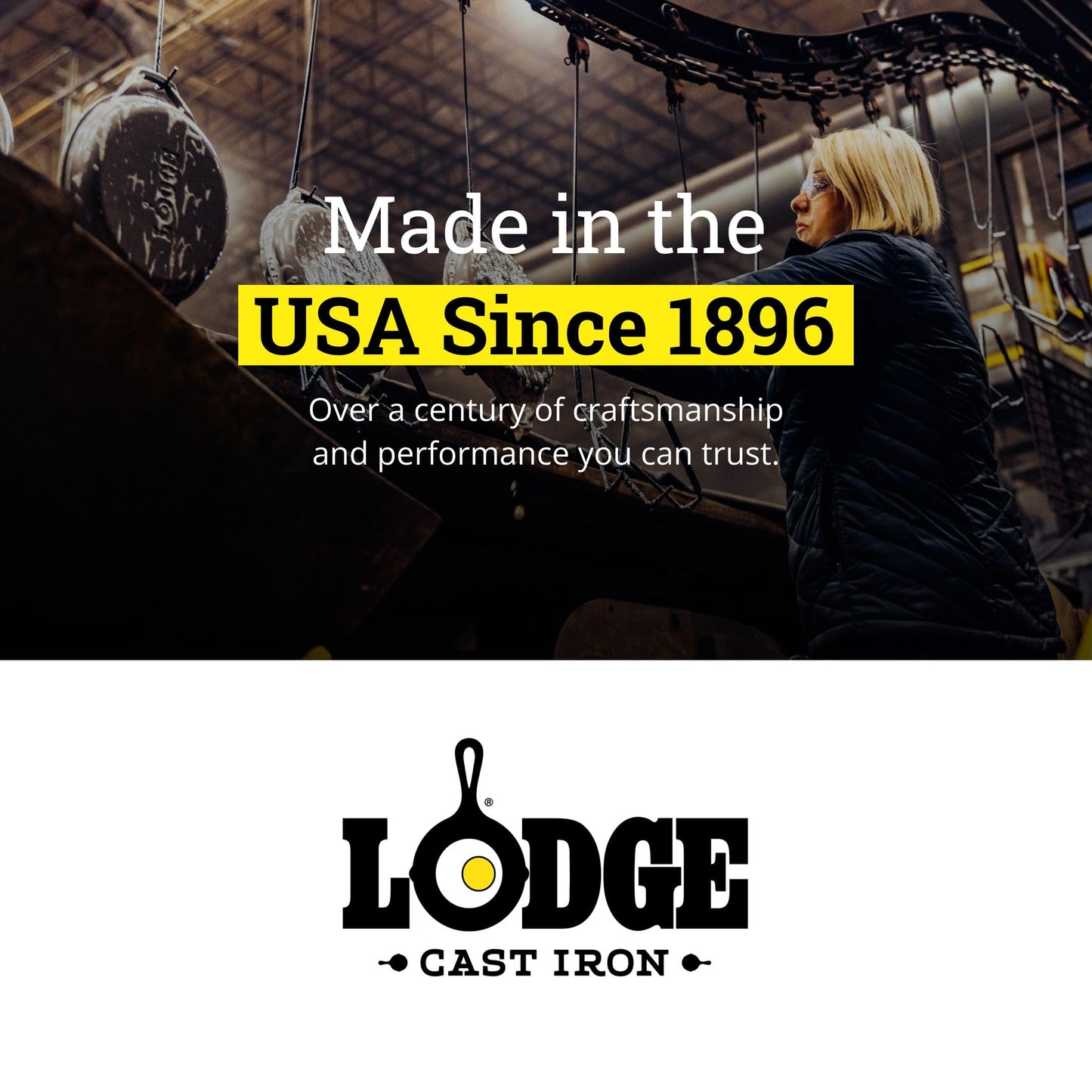 Lodge L6SK3 9-Inch Logic Pre-Seasoned Skillet (Black) 🍁 All In One Marketplace Canada