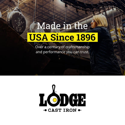 Lodge L6SK3 9-Inch Logic Pre-Seasoned Skillet (Black) 🍁 All In One Marketplace Canada