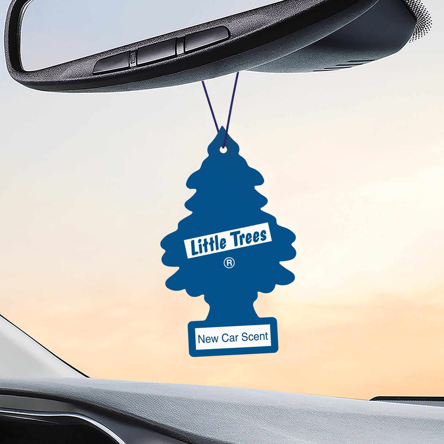 LITTLE Air Fresheners Car Air Freshener. Hanging Tree Provides Long Lasting Scent for Auto or Home. New Car Scent, 24 Air Fresheners
