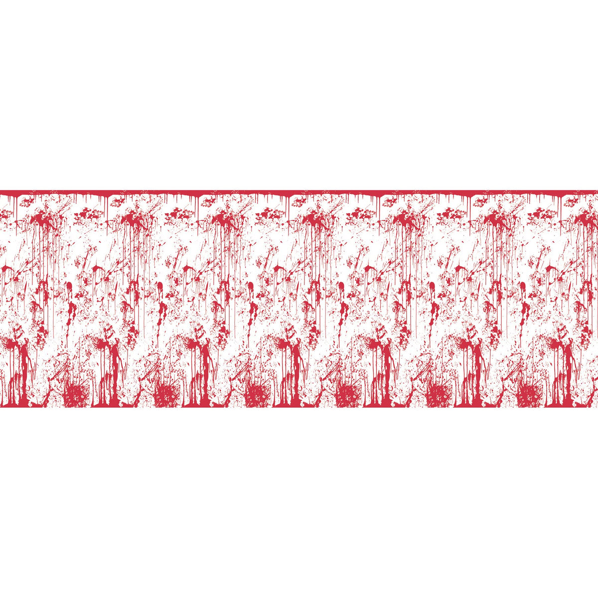 Toile de fond mur ensanglanté Beistle, 1,22 m sur 9,14 m