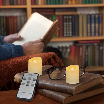 Rechargeable LED Tea Lights USB Flameless Warm White Votive Candles with Remote Battery Flickering Tealights Candle for Halloween Christmas Romantic Home Decoration (6 Packs,Warm White) 🍁 All In One Marketplace Canada
