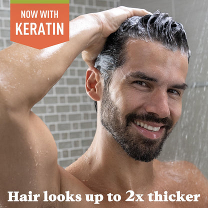 JUST FOR MEN Control GX Beard Wash, Gradually Reduces Grey (118 mL)