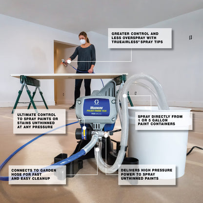 Graco Magnum 257025 Project Painter Plus Paint Sprayer, Multicolor