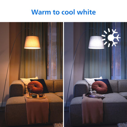 Philips Smart LED A23 E26 150W A-Line Light Bulb, Dimmable Full Color Changing & Tunable White (2200-6500K)