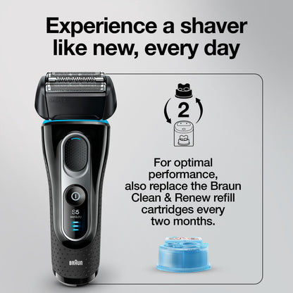 Braun Series 5 52S Electric Shaver Head Replacement Cassette – Silver