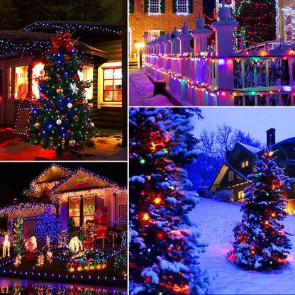 Tcamp 105FT 300LED Christmas Lights Outdoor, Memory Function, Multicolor 🍁 All In One Marketplace Canada