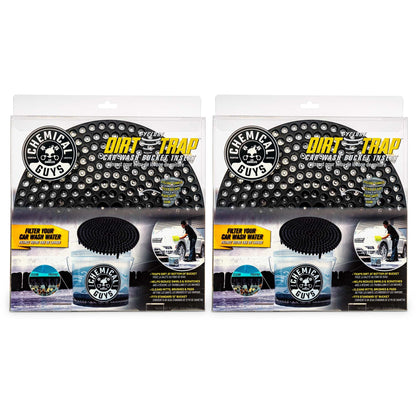 Chemical Guys Cyclone Dirt Trap Car Wash Bucket Insert, Removes Dirt and Debris While You Wash (Black) 12" Diameter, Pack of 2 🍁 All In One Marketplace Canada