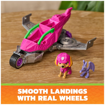 PAW Patrol: The Dino Movie, Skye Dino Rescue Jet & Action Figure Set