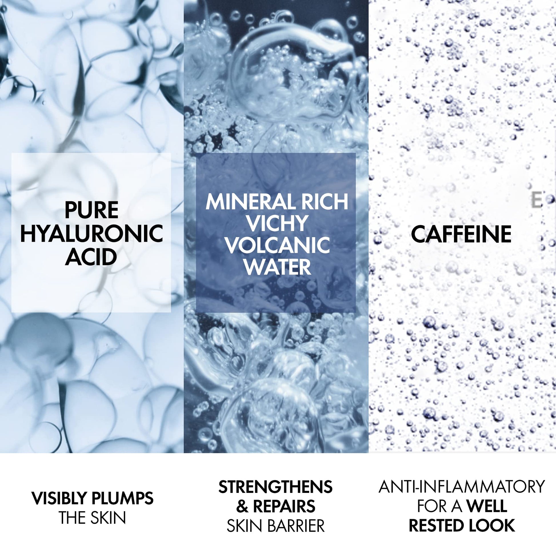 Vichy Mineral 89 Eye Serum to Depuff & Brighten the Look of Dark Circles & Smooth Fine Lines, Eye Gel Serum with Hyaluronic Acid & Pure Caffeine, Fragrance-Free & Recommended by Dermatologists, 15ml - Available at All In One Marketplace Canada
