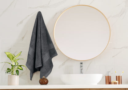 Utopia Towels 6 Piece Premium Hand Towels Set, 16 by 28 inches, 100% Ring Spun Cotton, Lightweight and Highly Absorbent Towels for Bathroom, Travel, Camp, Hotel, and Spa, Grey - Available at All In One Marketplace Canada