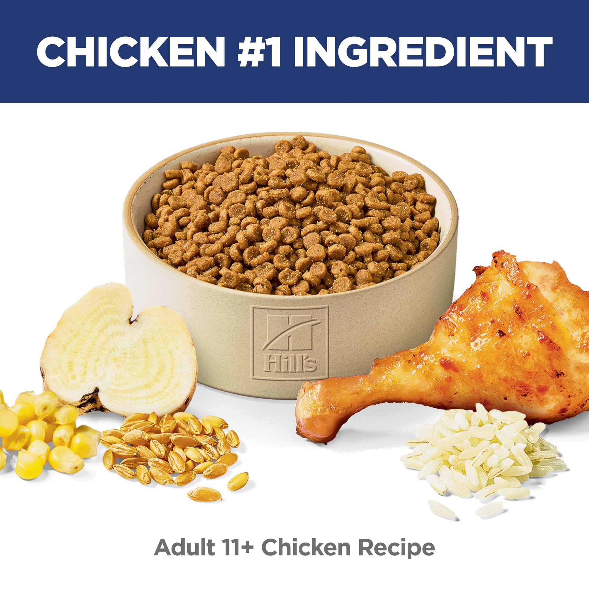 Hill's Science Diet Senior 11+ Chicken Recipe Dry Cat Food 3.17 kg Bag Hill's Science Diet