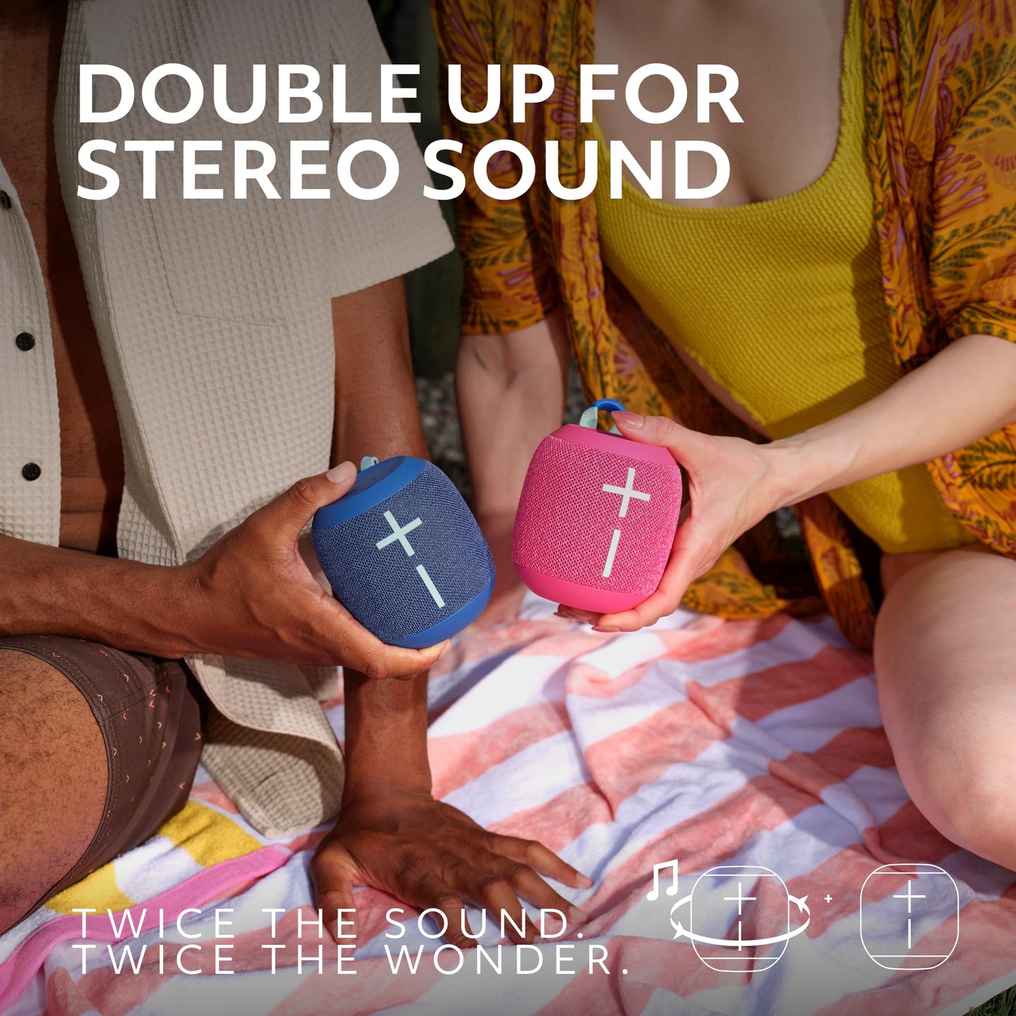 Ultimate Ears WONDERBOOM 4 Portable Waterproof Bluetooth Speaker with Big Bass and 360-Degree Sound, Dustproof Floating Speaker with 131ft (40m) Range - Gray 🍁 All In One Marketplace Canada