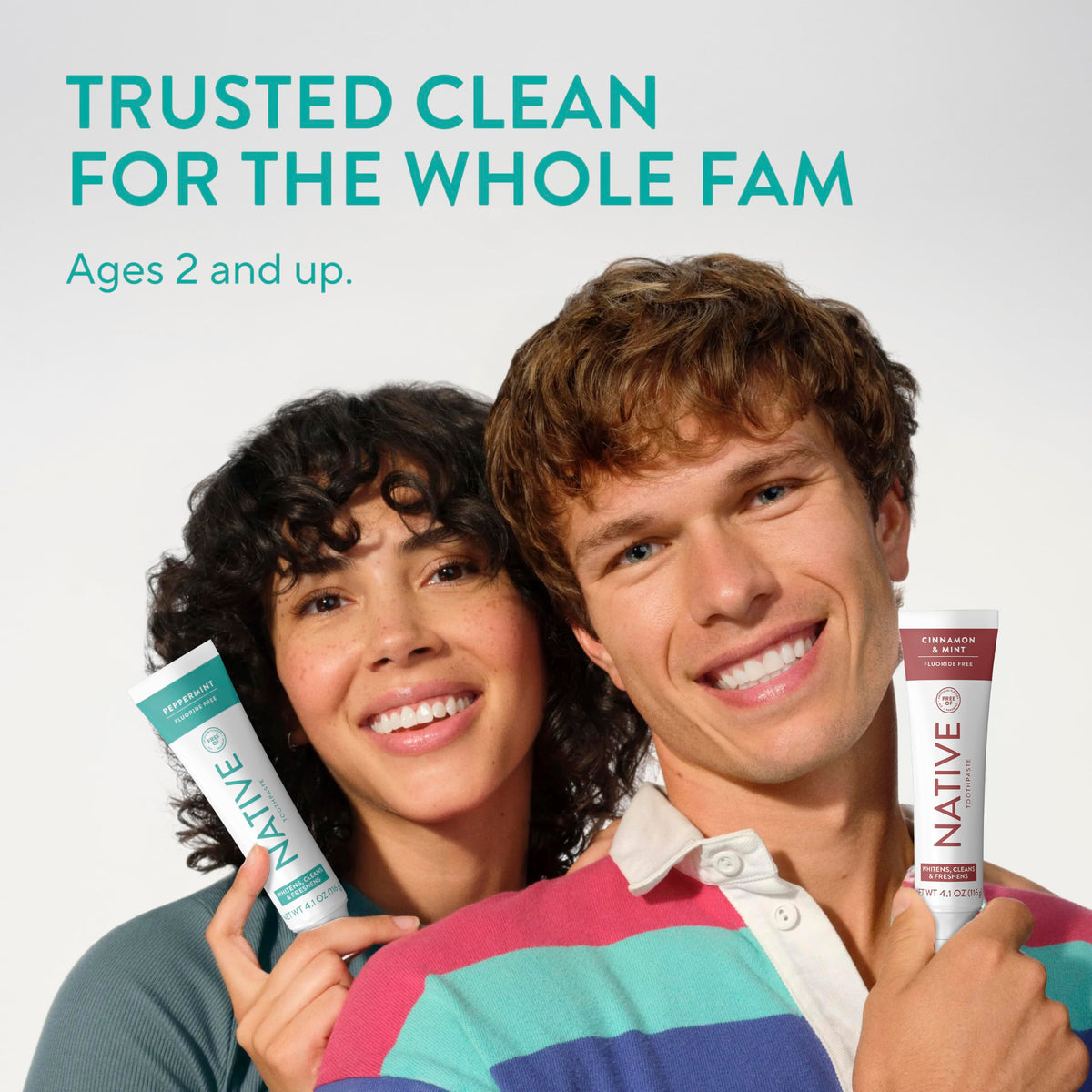 Native Fluoride Free Toothpaste, Peppermint Flavor, 90mL 3 Pack 🍁 All In One Marketplace Canada