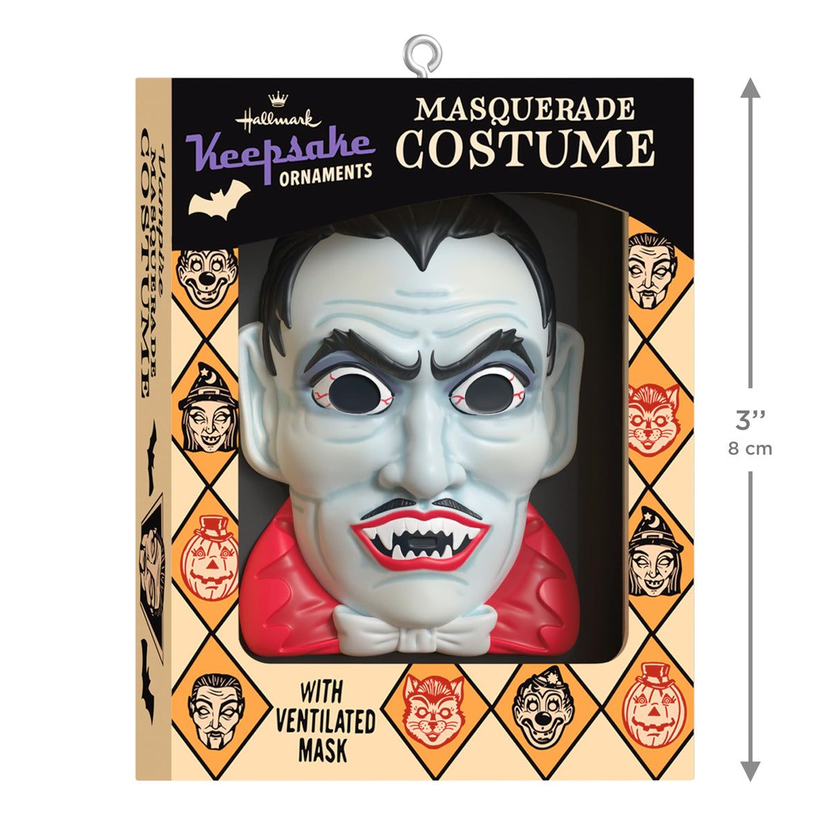 Hallmark Keepsake Halloween Ornament 2026, Nifty Fifties Masquerade Costume, Halloween Decorations