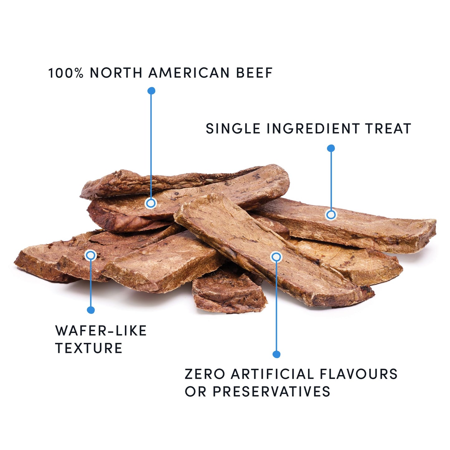 Crumps' Naturals, Beef Tendersticks, 250 g, Dog Treats