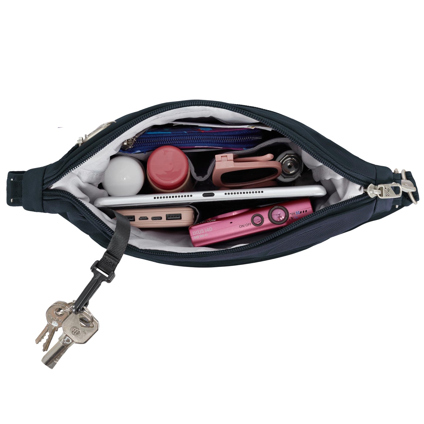 Travelon Anti-Theft Classic Messenger Bag, One Size, Midnight