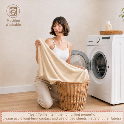 Softan Fleece Sheets, Soft as Flannel, Queen, Sand 🍁 All In One Marketplace Canada