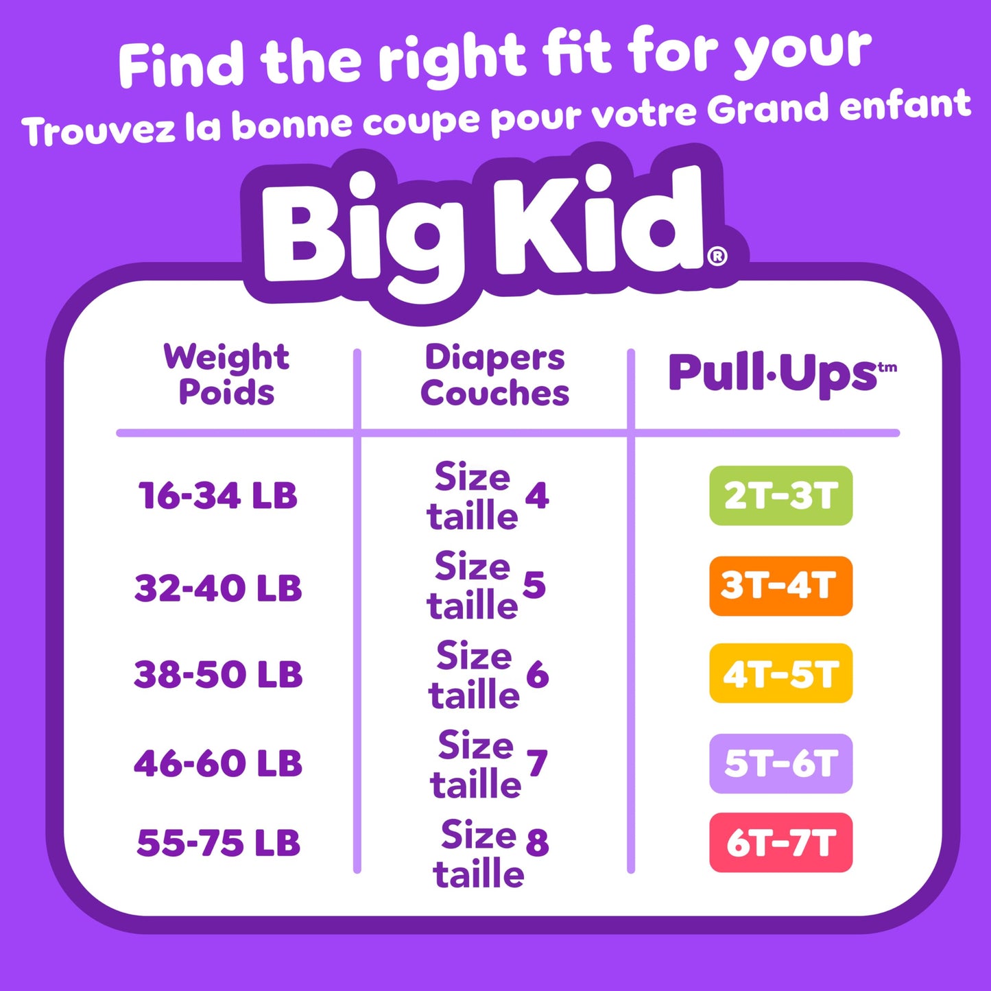 Pull-Ups Boys' Potty Training Pants, 2T-3T (16-34 lbs), 104 Count