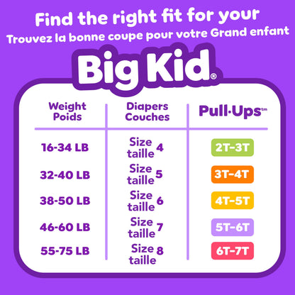 Pull-Ups Boys' Potty Training Pants, 2T-3T (16-34 lbs), 104 Count