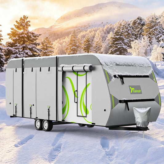 Yelmzir Travel Trailer RV Cover 24-27 ft, Rip-Stop Motorhome Camper Covers 🍁 All In One Marketplace Canada