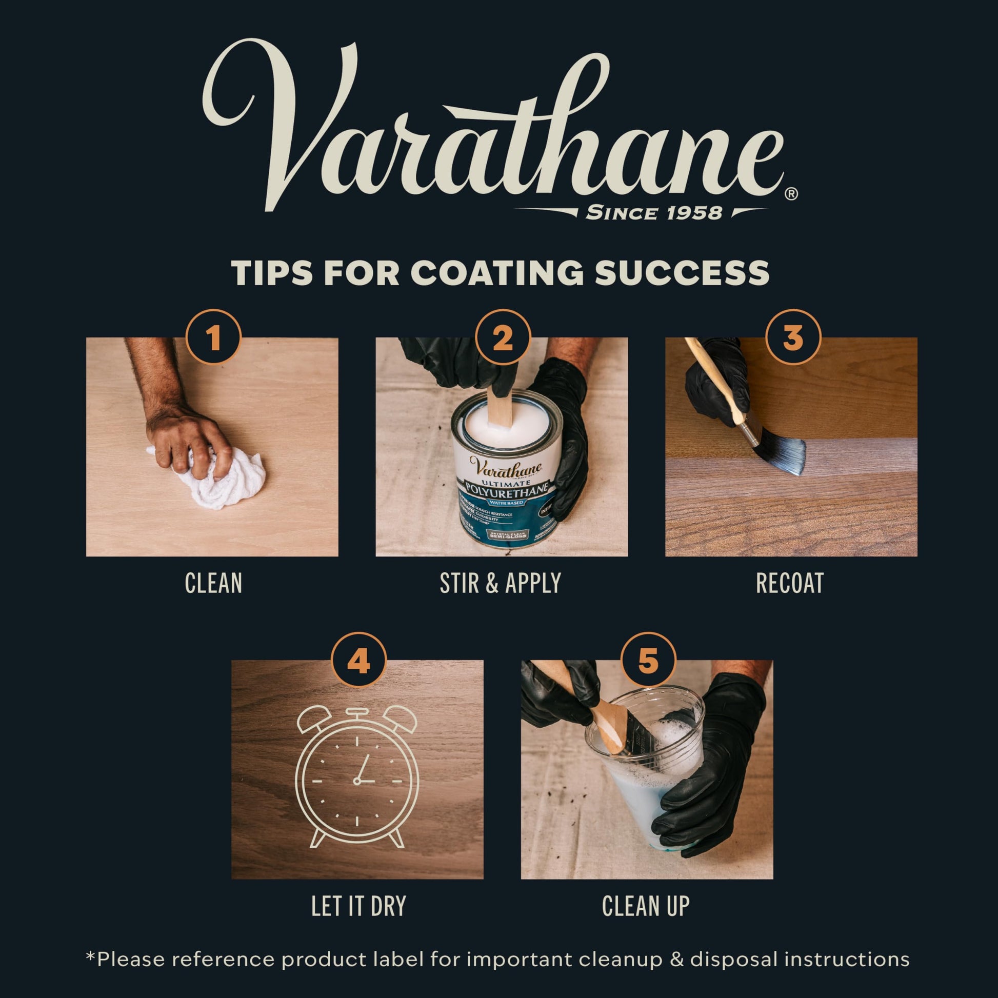 Varathane Diamond Wood Finish in Satin Clear, 236 ml (Pack of 1)(Packaging May Vary) Varathane