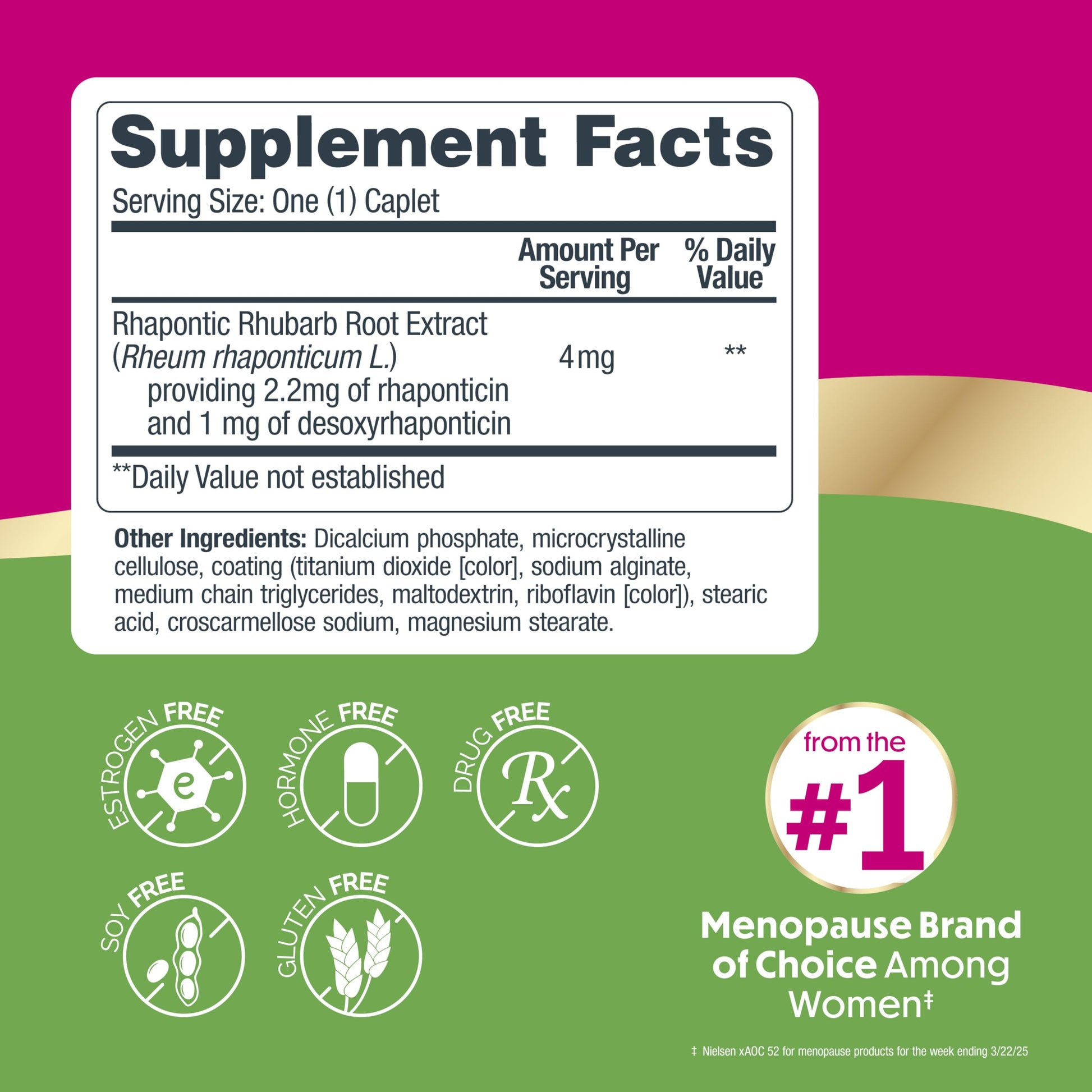 Estroven Complete Multi-Symptom Menopause Supplement for Women, 28 Ct., Clinically Proven Ingredient Provide Menopause Relief & Night Sweats & Hot Flash Relief* Drug-Free & Non-GMO - Available at All In One Marketplace Canada