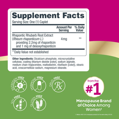 Estroven Complete Multi-Symptom Menopause Supplement for Women, 28 Ct., Clinically Proven Ingredient Provide Menopause Relief & Night Sweats & Hot Flash Relief* Drug-Free & Non-GMO - Available at All In One Marketplace Canada