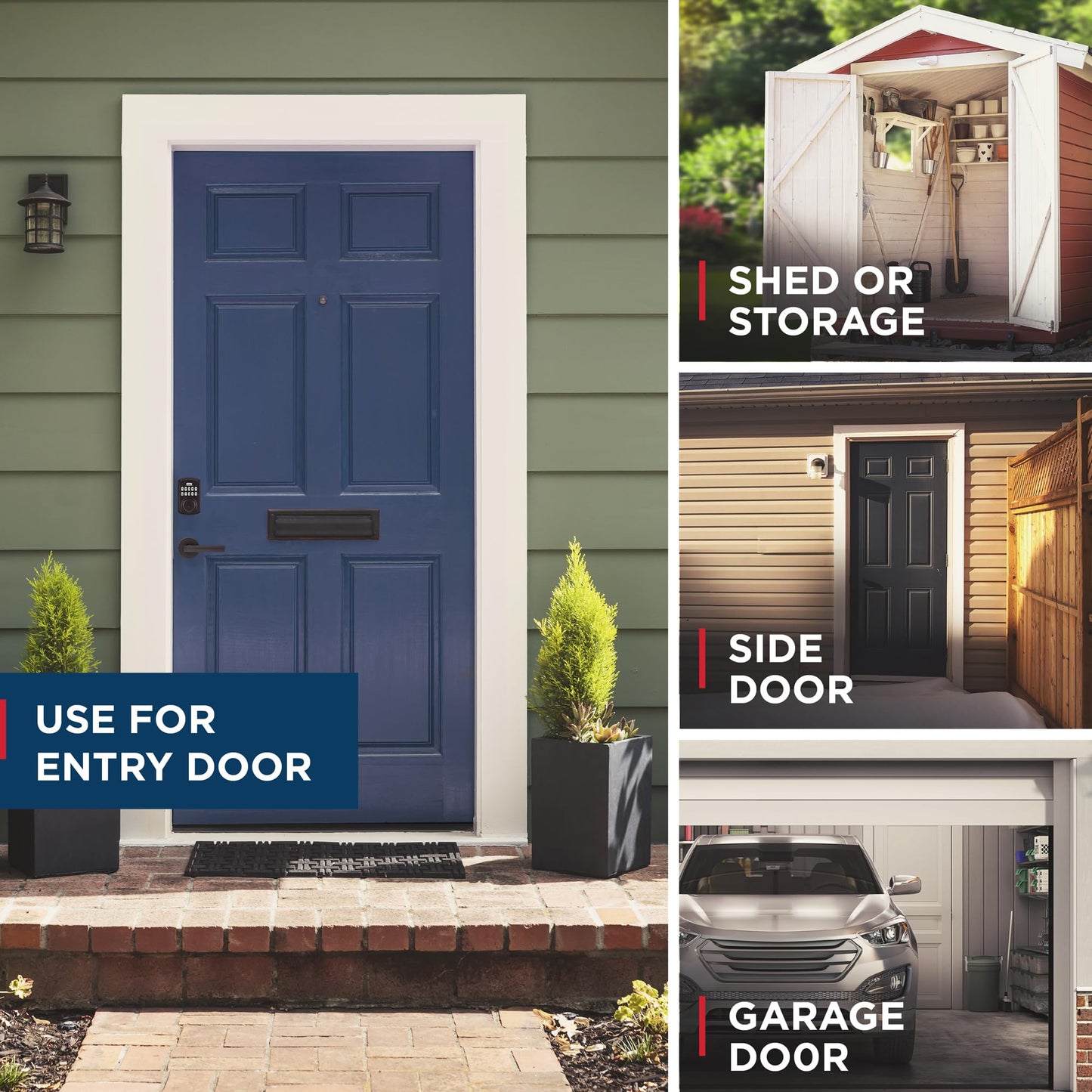 Weiser Powerbolt 3 Venetian Bronze Keyless Entry Door Lock/Deadbolt Lock, 10-Button Keypad Door Lock with Auto Lock and 12-Month Battery Life, Electronic Door Locks for Front Door, Home Décor 🍁 All In One Marketplace Canada
