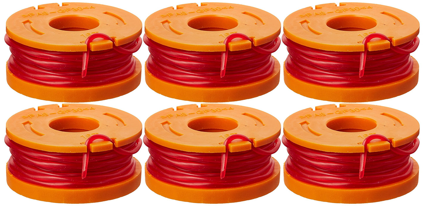Worx WA0010 6-Pack Grass Trimmer Line for Cordless Series WG150s, 151s, 152, 155s, 165, 166 - Available at All In One Marketplace Canada