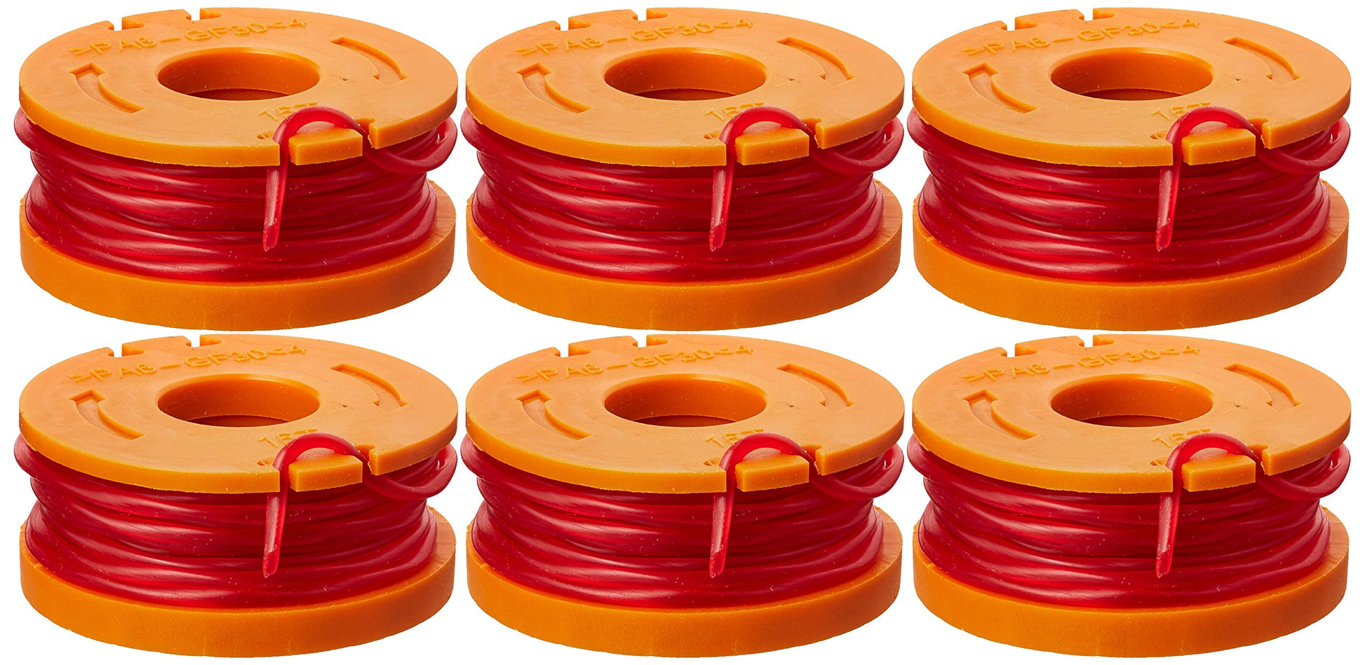 Worx WA0010 6-Pack Grass Trimmer Line for Cordless Series WG150s, 151s, 152, 155s, 165, 166 - Available at All In One Marketplace Canada
