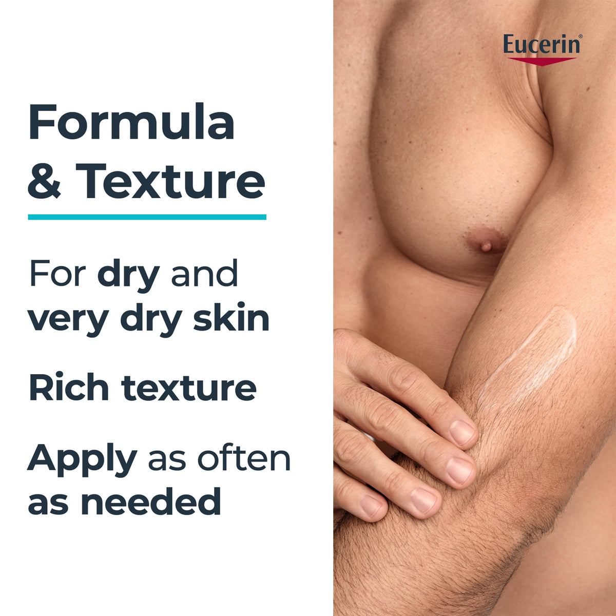 Eucerin Complete Repair Cream, 5% Urea & Ceramides, Hydrates Dry Skin, 226g