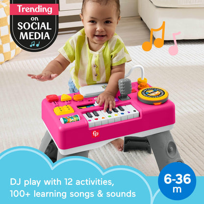 Fisher-Price Laugh & Learn Mix & Learn DJ Table Baby Toy