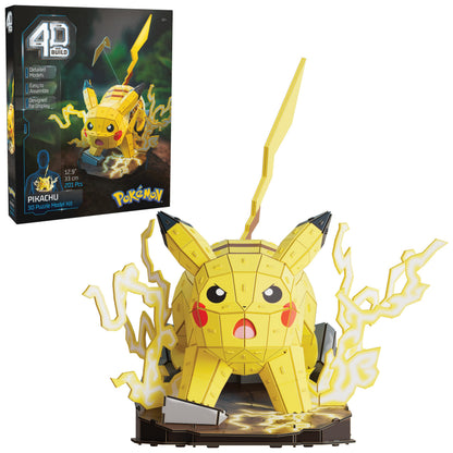 4D Build Pokémon Pikachu 3D Puzzle Model Kit, Desk Décor, Shelf Display 🍁 All In One Marketplace Canada