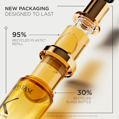 Kérastase Elixir Ultime L'Huile Original Hair Oil, Hydrating Oil Serum to Smooth Frizz and Add Shine, With Wild Camellia, Strengthens and Provides Heat Protection, All Hair Types - Available at All In One Marketplace Canada