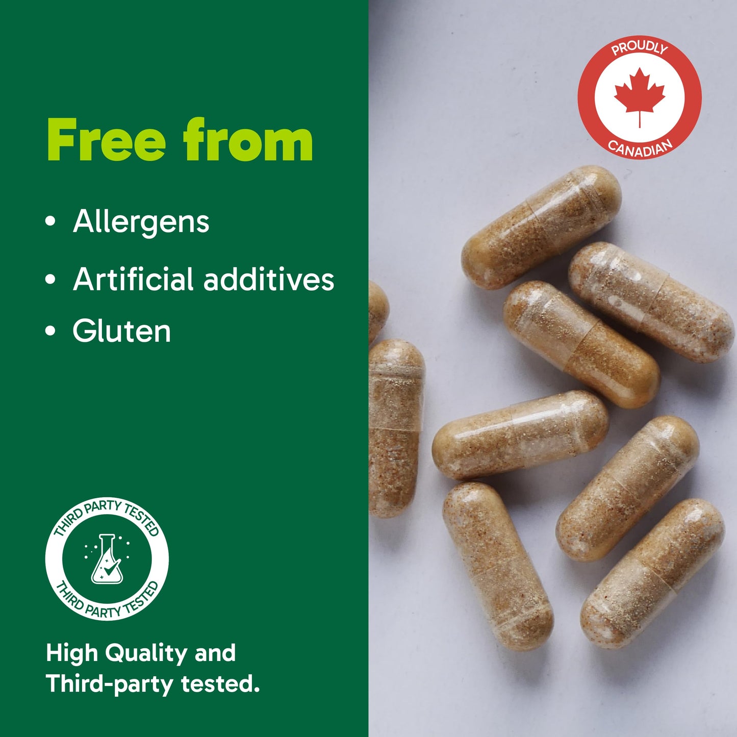 Organika Canadian-Made Absolute Iron - Iron Bisglycinate- High Availability, Gentle on Stomach, Boost Iron Levels- Beneficial for Women and Vegetarians- 120vcaps - Available at All In One Marketplace Canada