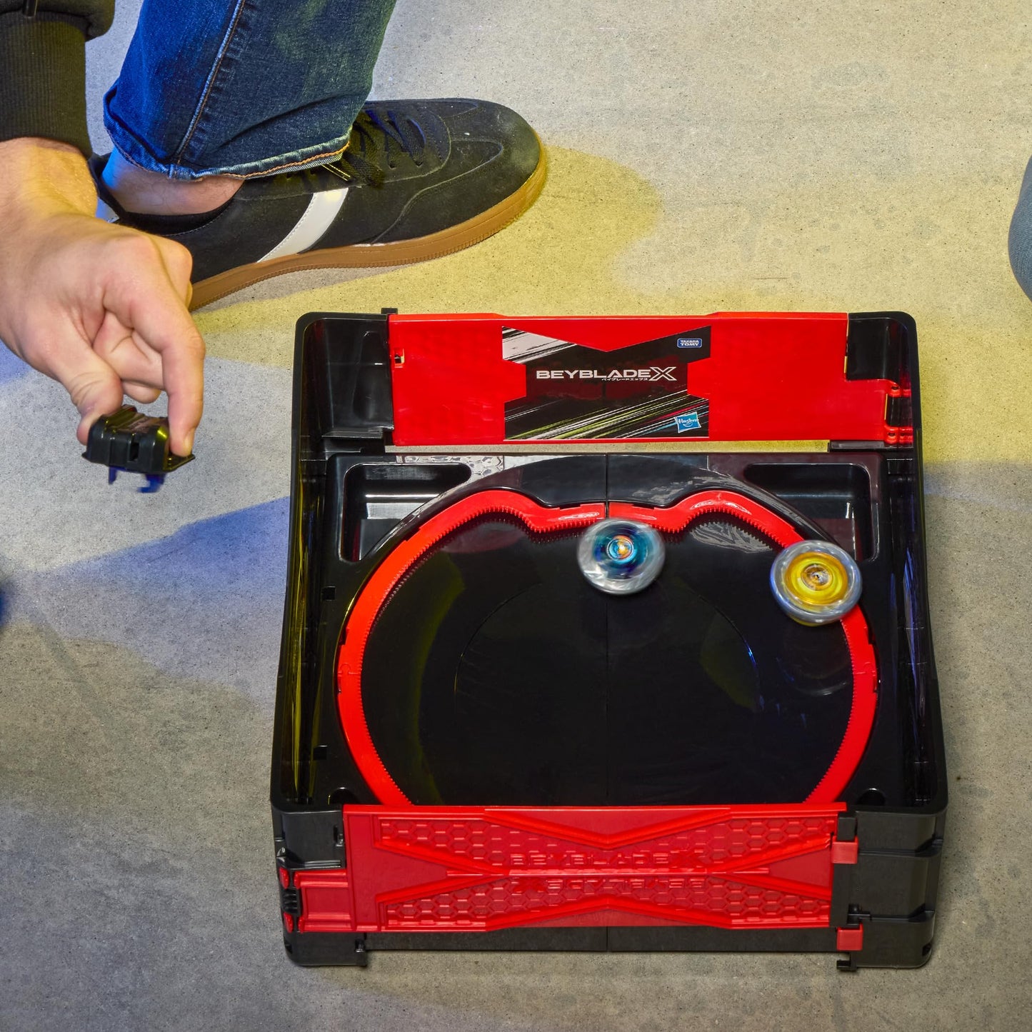 Beyblade X Clash & Carry Beystadium Battle Arena for Beyblade Spinning-Top Toys, Kids Gifts, Ages 8+ - Available at All In One Marketplace Canada