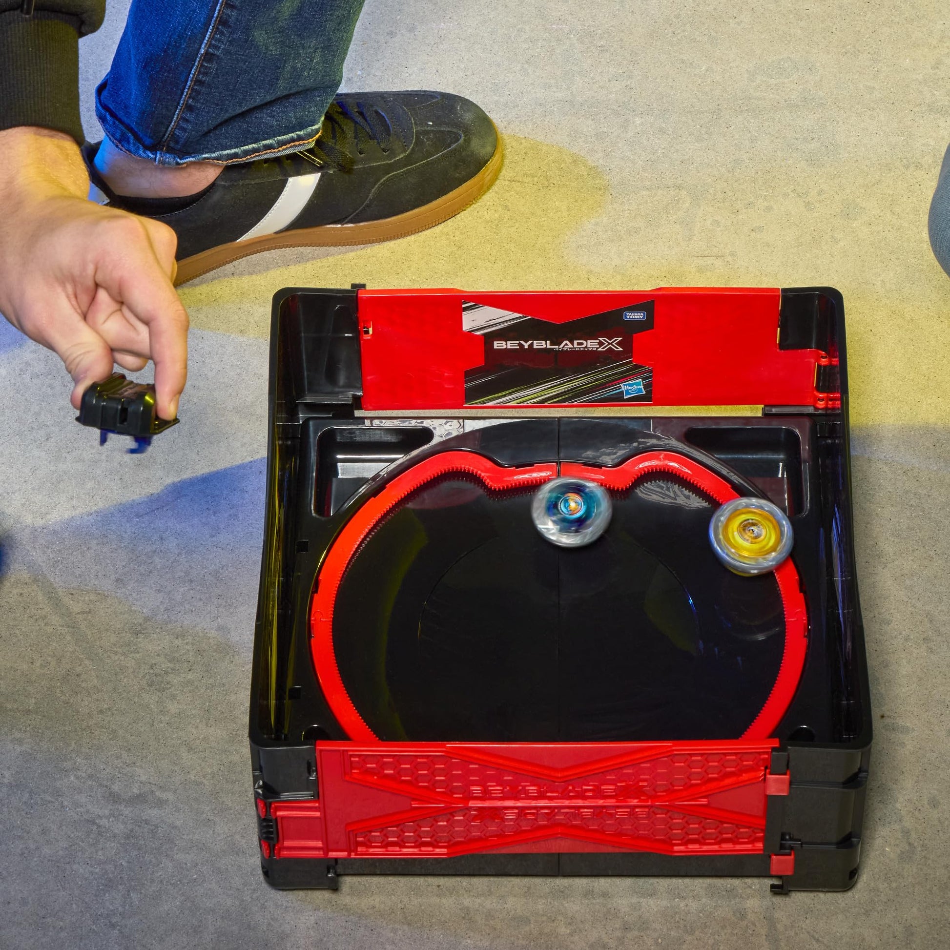 Beyblade X Clash & Carry Beystadium Battle Arena for Beyblade Spinning-Top Toys, Kids Gifts, Ages 8+ - Available at All In One Marketplace Canada