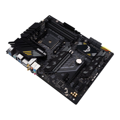 ASUS TUF Gaming B550-PLUS WiFi II AMD AM4 (3rd Gen Ryzen™) ATX Motherboard (PCIe 4.0, WiFi 6, 2.5Gb LAN, BIOS Flashback, USB 3.2 Gen 2, Addressable Gen 2 RGB Header and Aura Sync) Asus